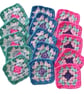 Handmade Pastel Crochet Granny Squares - 3-Inch Whimsical Motifs - Image 3