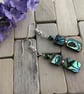 Abalone & Crystal Earrings - Image 2