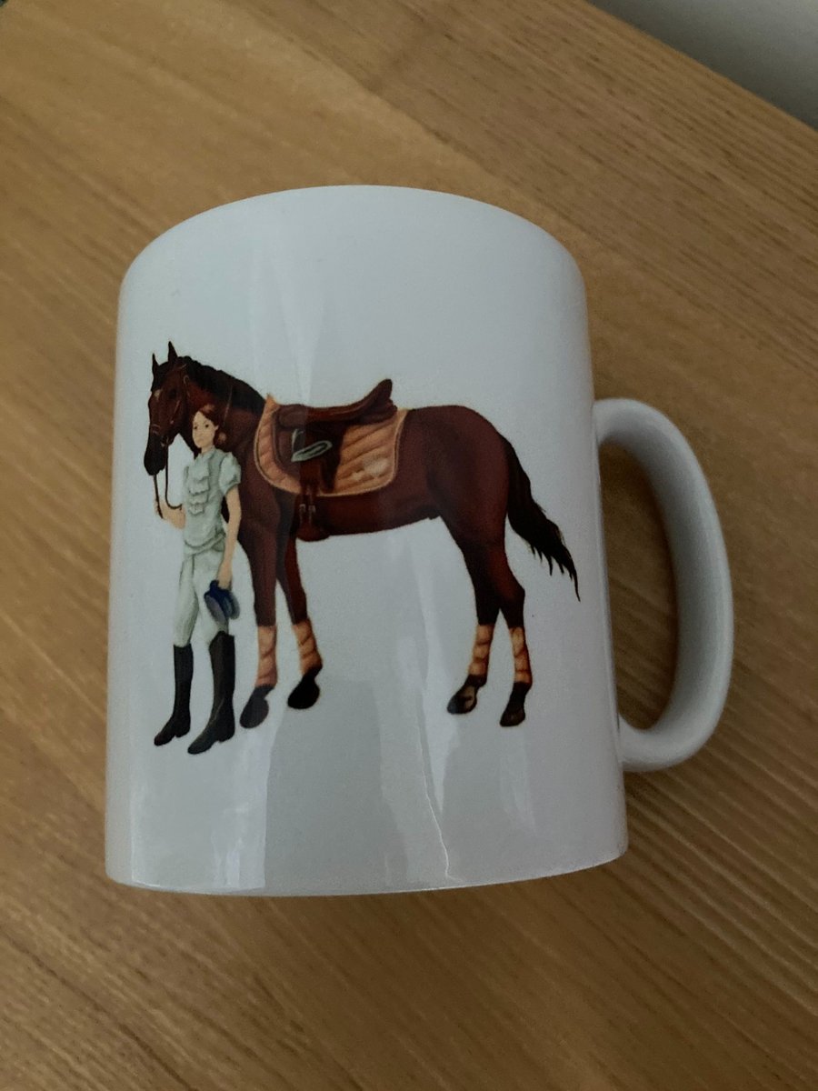 Horse Dressage Design  Mug ,coffee mug ,dog design. Free P&P