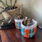 Saffron Fabric Pot Cover