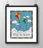 130 - Colourful Fly A Kite - Cross Stitch Pattern - Image 2