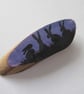 Dolls House Miniature Wooden Plaque Bunny Rabbit Picture Wood Slice - Image 2