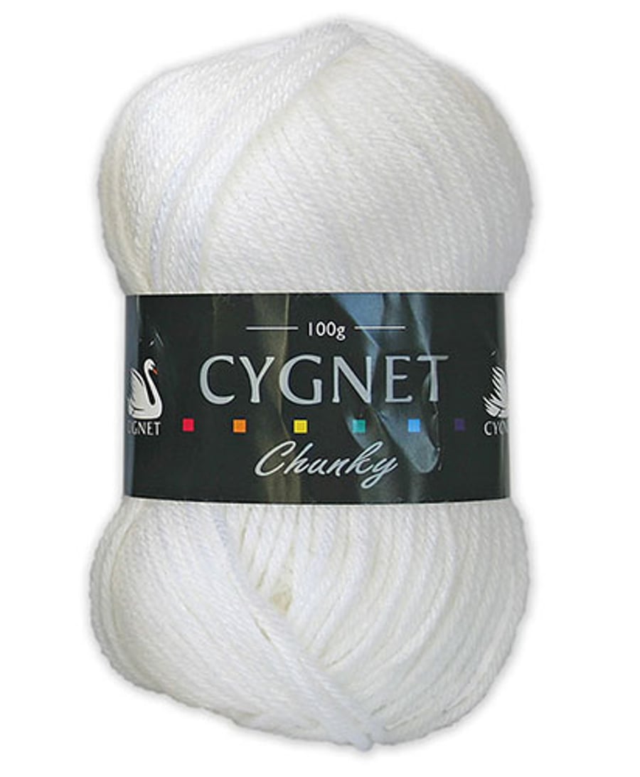 Cygnet chunky yarn  - white