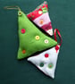 stitched textile hanging decorations - Image 2
