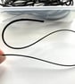 50g Black Bullseye 90coe glass Vitrigraph stringers - Image 2