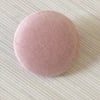 Light Pink Velvet, Fabric Covered Buttons - Choice of Button & Pack Size
