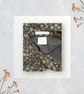 Navy and Gold Printed Cord A-Line Skirt with Pockets. Age 4-5yrs. G42 - Image 6