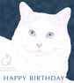 Mickey the Cat - Birthday Card - Image 1