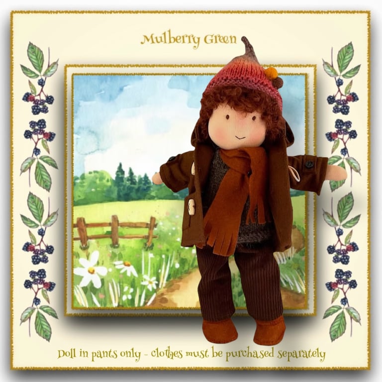 Doll - Billy Spraggs - a handcrafted Mulberry Green doll