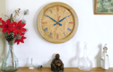 Round Wood Wall Clocks