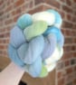 Hand Dyed Targhee Top 99g Spinning Fibre - Calm - Image 9