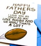 Rugby Fathers Day Card, Funny Father's Day Card For A Rugby Loving Dad, Grandad - Image 8
