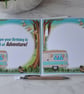 Birthday Blue Caravan Forest Camping Life's A Pitch 3D Luxury Handmade Cards - Image 2