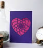 Mini Flower Heart Card - Image 3