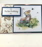 Cute mouse and bee birthday card - Image 4