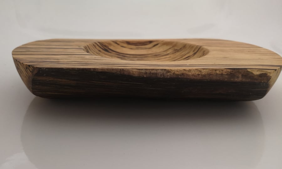 Spalted beech wooden bowl (17)