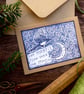 Magpie Moon Card - READY TO SHIP - Image 1