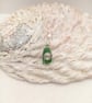 Sea Glass Necklace - Dainty Necklace - Wire Wrapped Sea Glass Pendant - Image 4