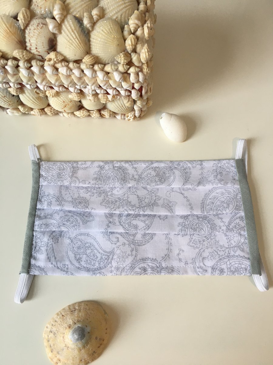 Face mask reusable washable cotton 