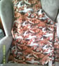 Adult Apron with Overall design of Foxes