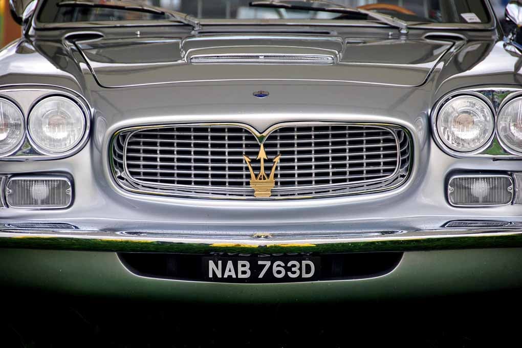 Maserati Italian Sports Car Front View Photograph Print