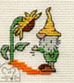 Mouseloft Stitchlets 'Just Gnomes! - Hello Mr Sunflower!' Cross Stitch Kit