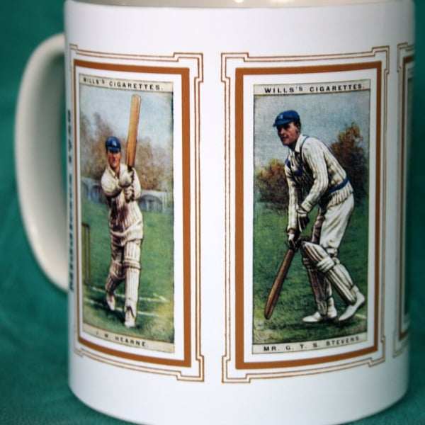 Cricket mug Middlesex 1928 cricket counties vintage design mug