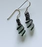 Sea Glass Earrings – Scottish Beach Glass Earring – Handmade Coastal Jewellery – - Image 2
