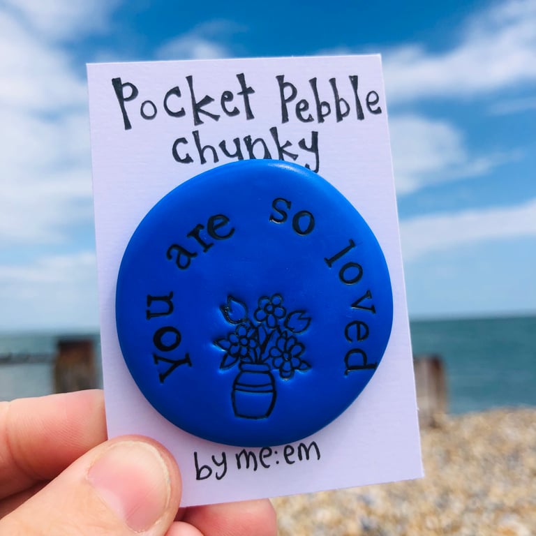 ‘You Are So Loved’ Pocket Pebble Chunky 