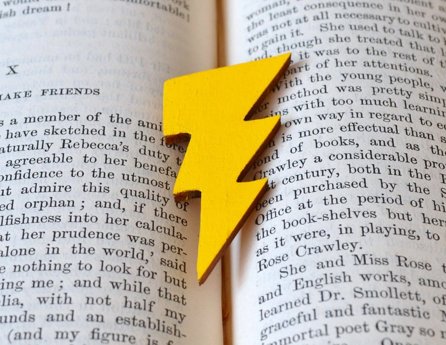 Lightning bolt brooch on sale