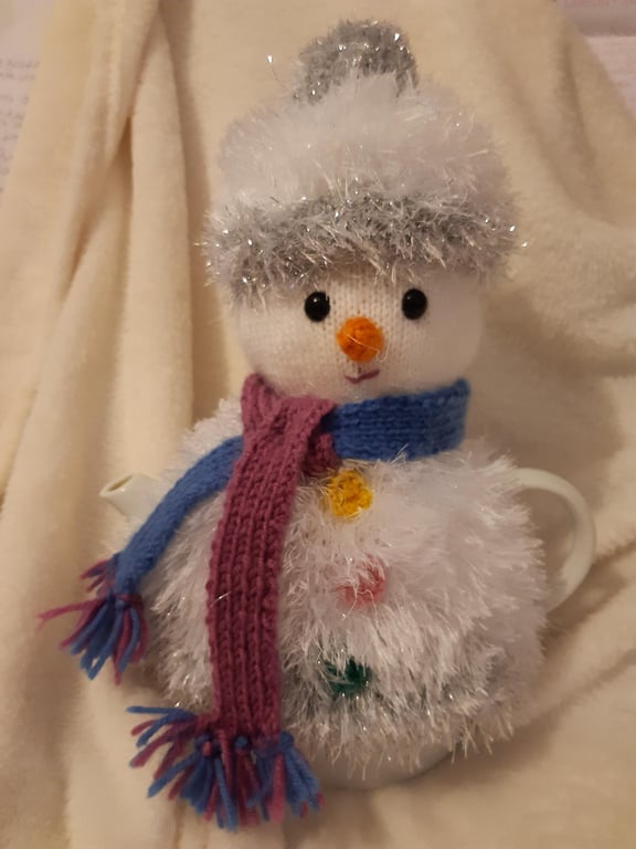 Snowman Festive Tea-pot Cosy (Christmas)