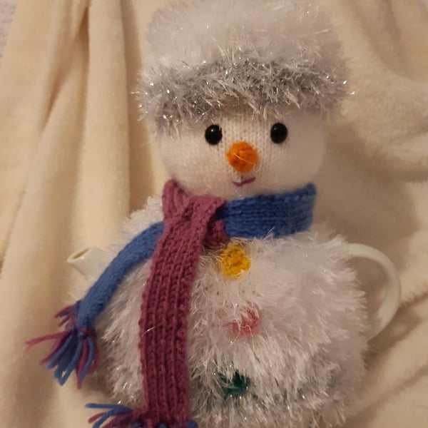 Snowman Festive Tea-pot Cosy (Christmas)
