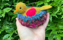 Needle Felted Birds