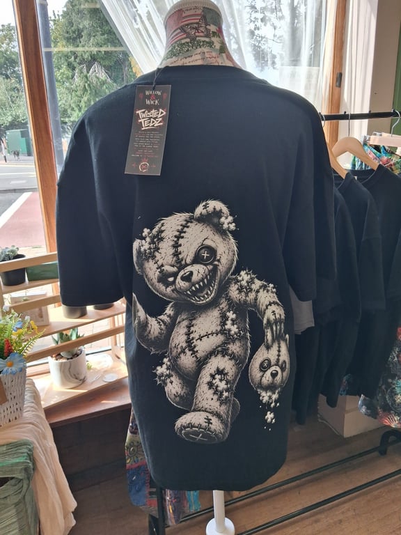 Twisted Tedz Noire T-shirt One Size Fits All
