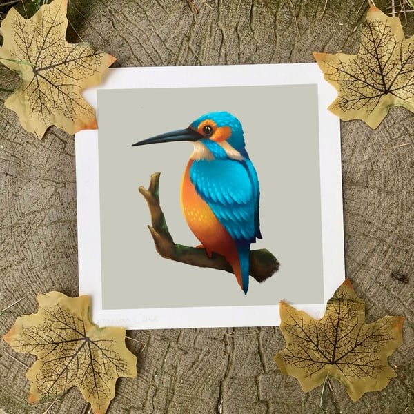 Kingfisher Art Print