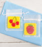 Fruit Themed Fridge Magnets, Strawberry and Cherry Magnets Moving Home Gift