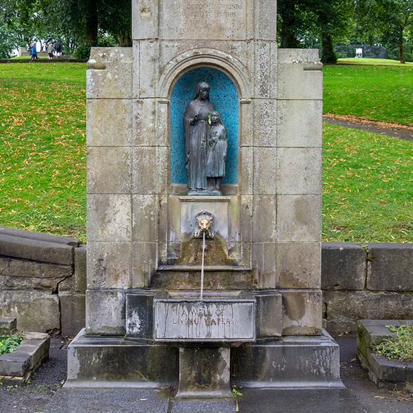 St Ann's Well, Buxton print