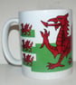 welsh dragon ceramic mug, cymru,dragon,wales - Image 2