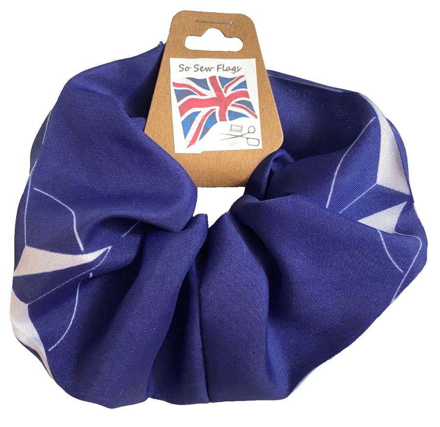 NATO Flag Hair Scrunchie Scrunchies Hair Band Accessory 