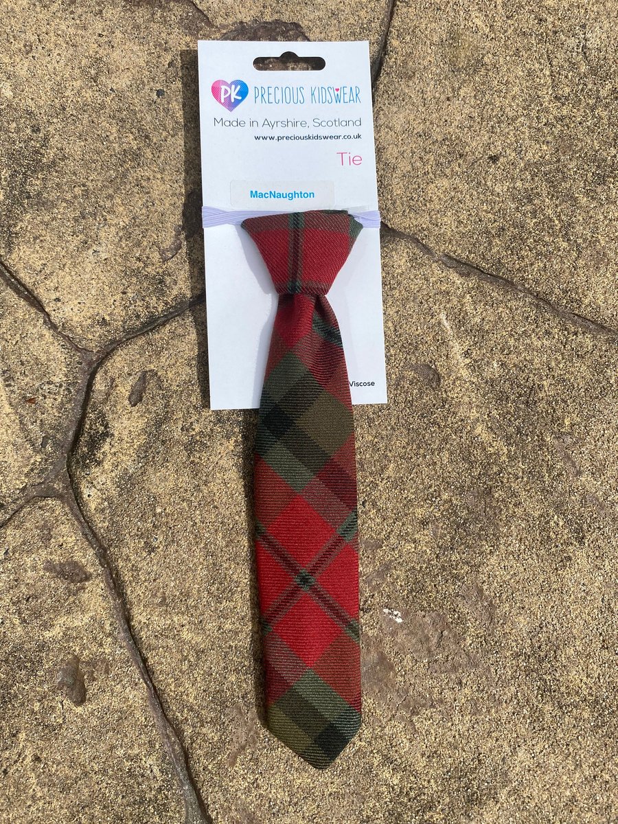 MacNaughton Tartan Tie, Toddler, Kids