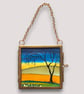 Tiny Hanging Framed Painting