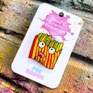 French Fries Pin Badge - French Fries - Cute Pin Badge - Birthday - Gift