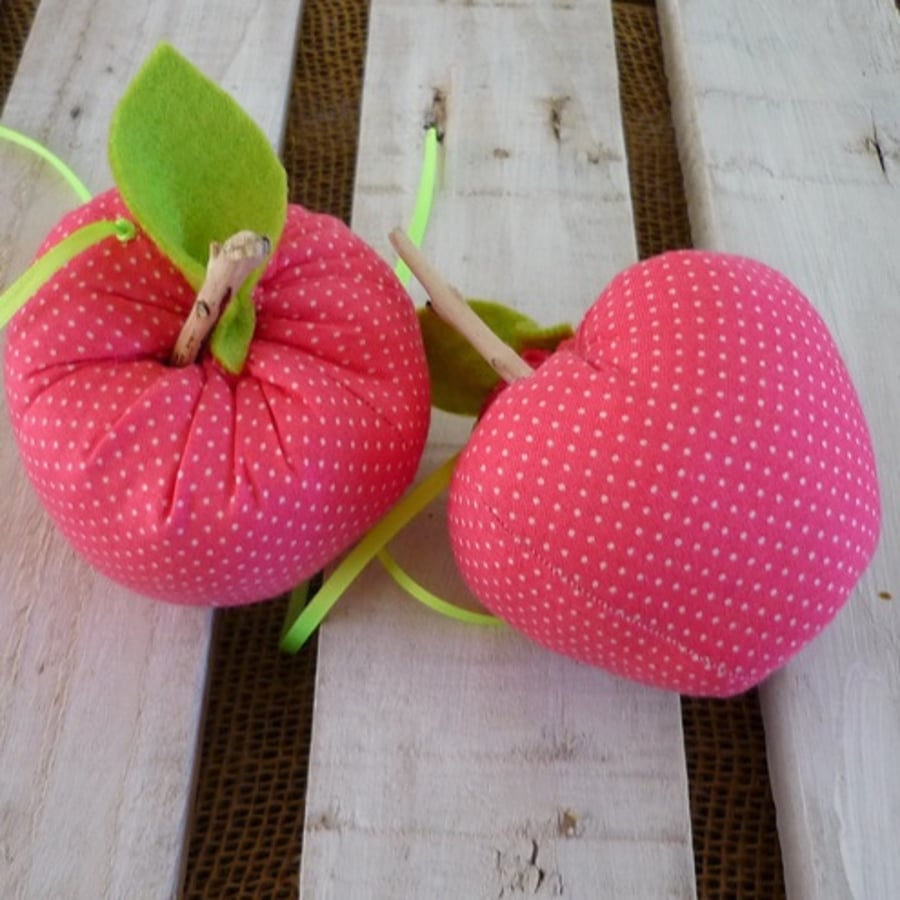 Cute Lavender Hanging Apple Decoration 