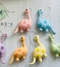 Felt dinosaur decorations, dinosaur nursery, dinosaur garland