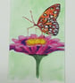Original painting Butterfly on flower  - Image 4