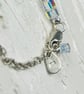 Sterling Silver Cube Bracelet - Image 2