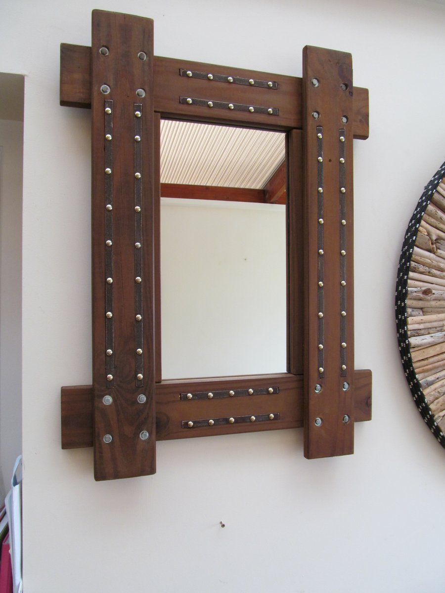 Handmade Timber Mirror