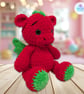 Crochet red dragon soft toy. Dragon plushie. Dragon toy. UKCA tested. - Image 6