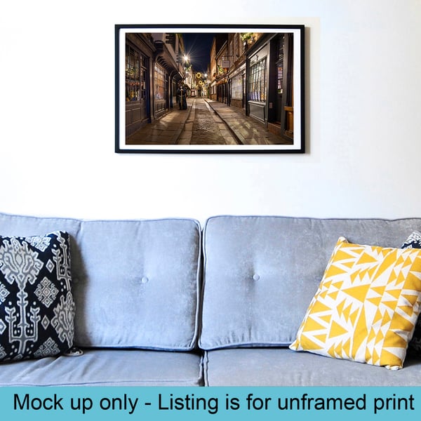 York Shambles and the mage print