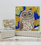 Owl birthday card - wise owl for general birthday, teachers, brownie leader etc - Image 2